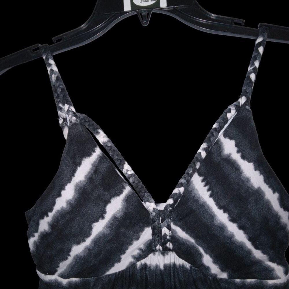 Derek Heart – Black and White Tie Dye dress – size XS – NWT - Picture 2 of 4